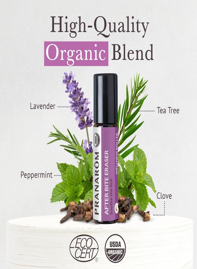 Pranarom - Bug Bite Eraser Roller Wellness Blend - 8ml - Essential Oil Wellness Blend - Outdoor Adventures, Fast-Acting, Organic, Easy Application - Camping, Perfect for Outdoors - Image 3